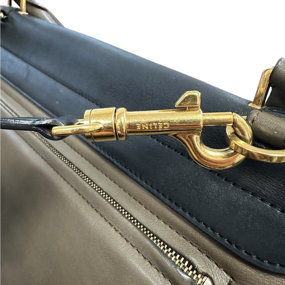 CELINE Trapeze Tri-Color Two Way Bag - Picture 10 of 14